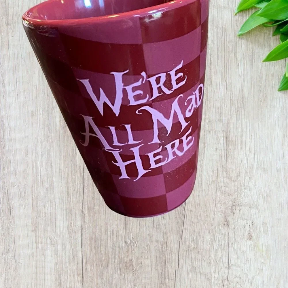 Disney Alice in Wonderland Shot Glass Curiouser
